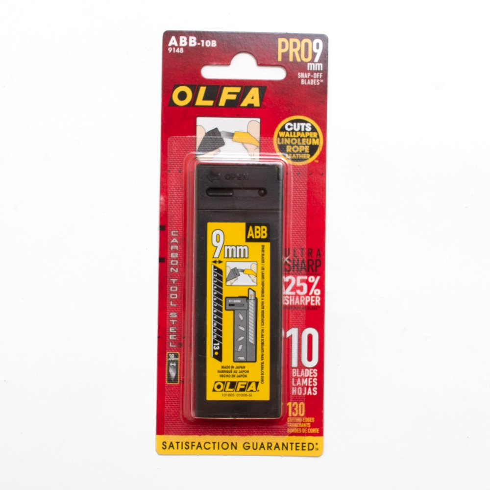 Olfa, UltraMax, Standard-Duty, Snap-Off, Blade, 10 Pack